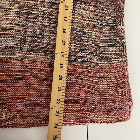 Chicos Sweater Pullover Knit Multicolor Stripe Cotton Knit Size 2 / US Large - Picture 9 of 9
